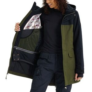 Burton GORE-TEX Eyris Jacket - Women's True Black Tahoe Ski Snowboard XS